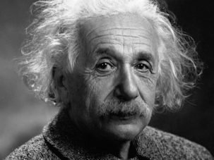 Albert Einstein.