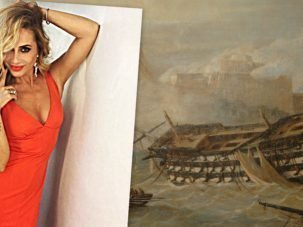 Marta Sánchez y las grandes batallas navales